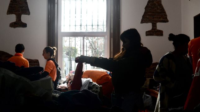 ¿que deben hacer quienes necesiten ser evacuados en la plata por las intensas lluvias?