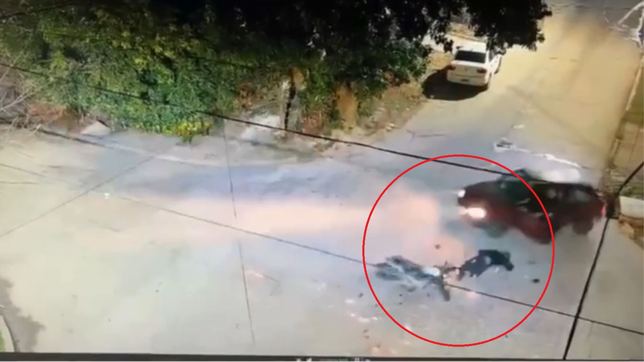 el estremecedor video del accidente de transito que casi termina en tragedia en ensenada