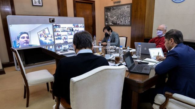 un pedido por eximicion de impuestos tenso la reunion de kicillof e intendentes opositores