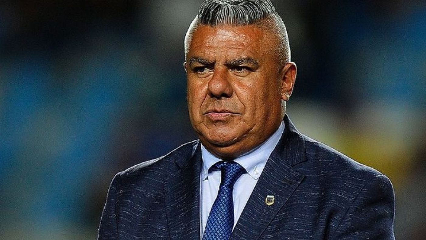 El presidente de la AFA, Claudio "Chiqui" Tapia