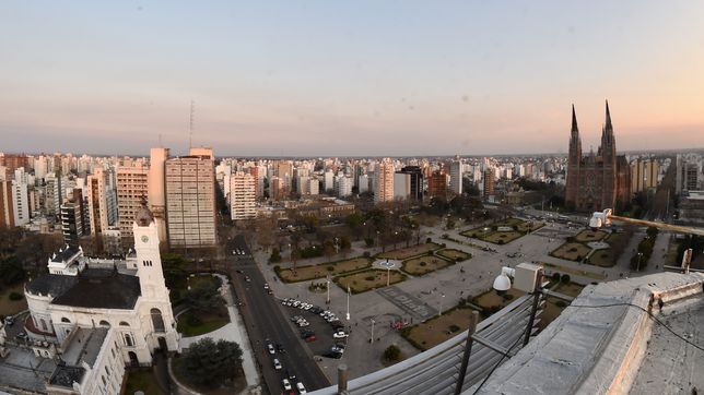 la semana termina con muy buen clima en la plata, en la previa de un finde de lluvias
