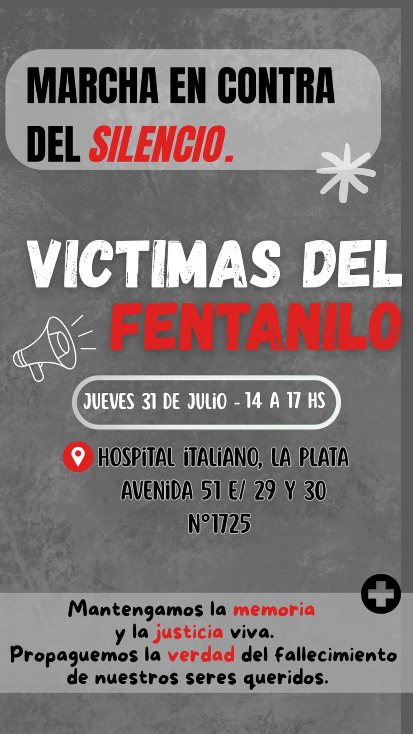 Las familias de las víctimas del fentanilo contaminado marchan este jueves en La Plata