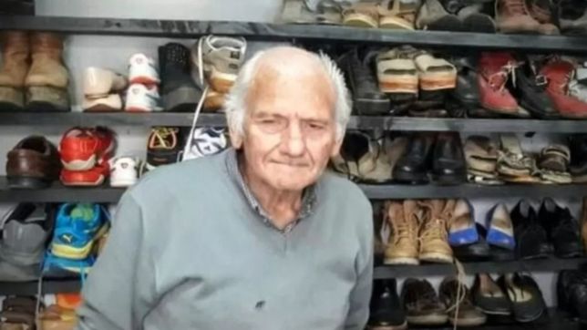 dolor por la muerte de un historico zapatero de city bell