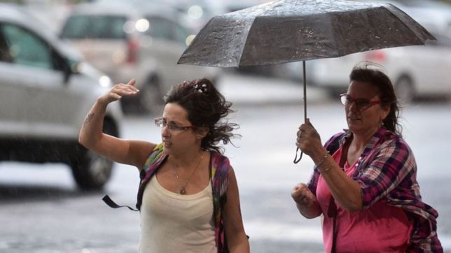 advierten que llega a la plata una tormenta con rafagas de viento y caida de granizo