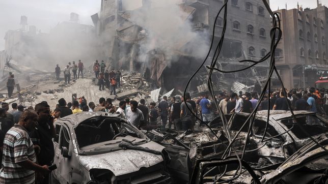 la onu advierte que en la franja de gaza solo queda comida para 4 o 5 dias