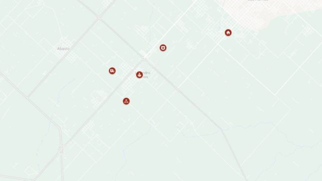 el mapa de la investigacion: las zonas clave en el crimen de eliana pacheco