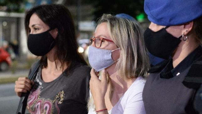 ropa, comida y jabon: la visita de carolina piparo a su marido preso