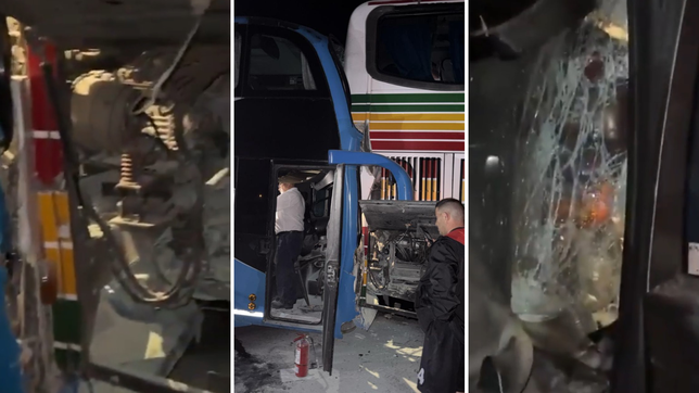 los videos y testimonios de los hinchas tras el choque de micros en ruta 8