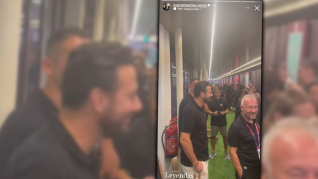 el impresionante video del detras de escena del mundial que grabo veron en qatar