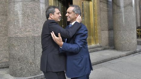 Massa recibió a Scioli y liman asperezas después de las tensiones por el cierre de listas