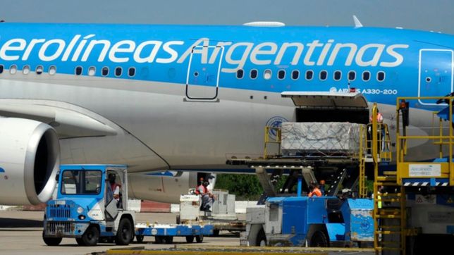 ¿cual fue la explicacion de aerolineas argentinas sobre la postergacion del vuelo a rusia?