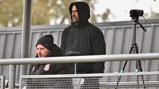 juan sebastian veron y agustin alayes estuvieron siguiendo a los juveniles de estudiantes