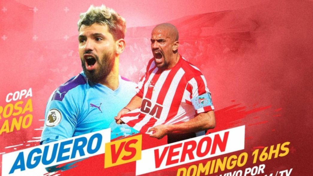 El Kun Agüero levantó el guante tras las gastadas y jugará un partido de Play contra Verón