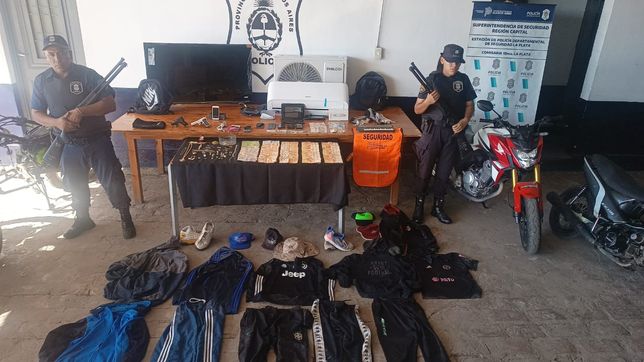 desarticulan una peligrosa banda que cometia entraderas en la zona norte de la plata